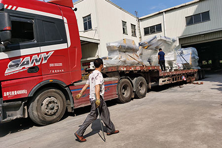 出貨！三合一自動(dòng)送料機(jī)（HL16F3）發(fā)往惠州